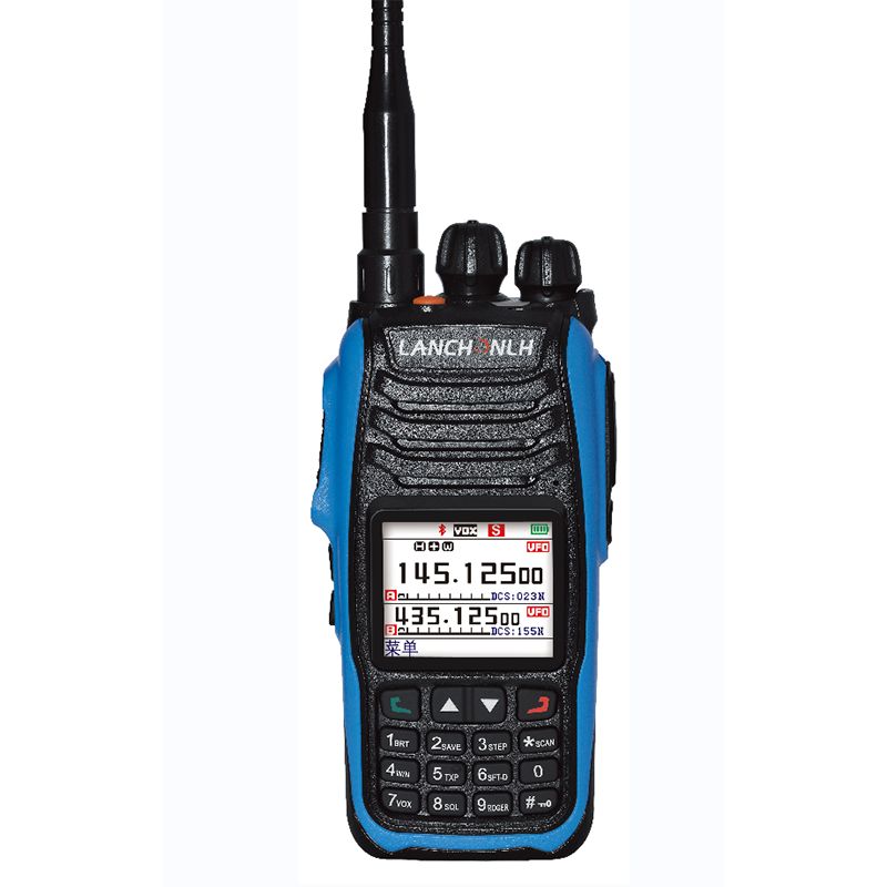 디지털 DMR 및 아날로그 VHF/UHF 워키토키 휴대용 라디오